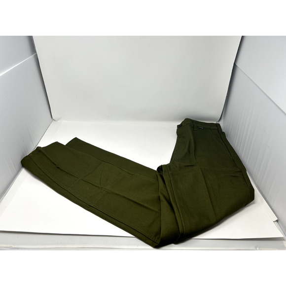 Hurley Men's Sunday Pants Color Olive Canvas Choose Size New B11